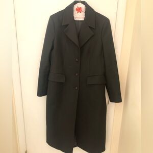 Mango Single Breasted Black Coat. Excellent condition.